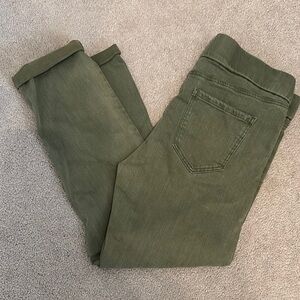 The Capri Olive Green Liverpool Pants